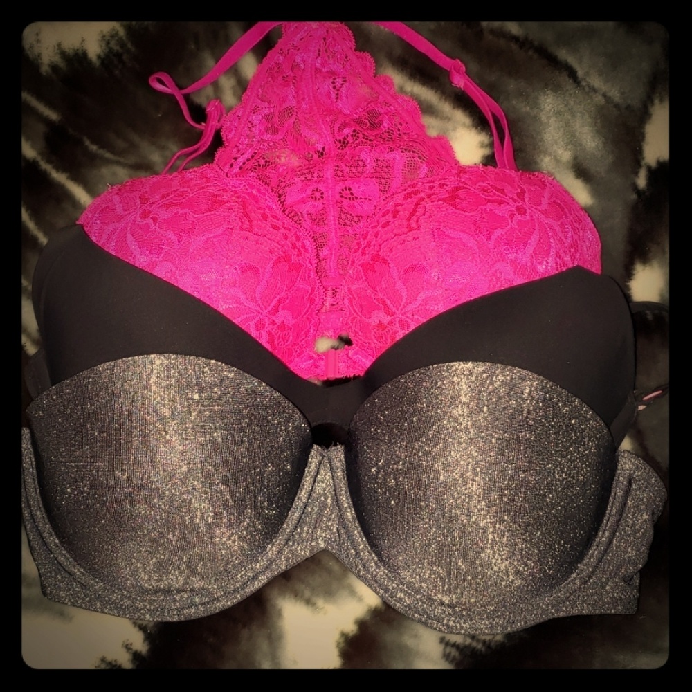 THREE!!! 💜💜 Victoria's Secret bras